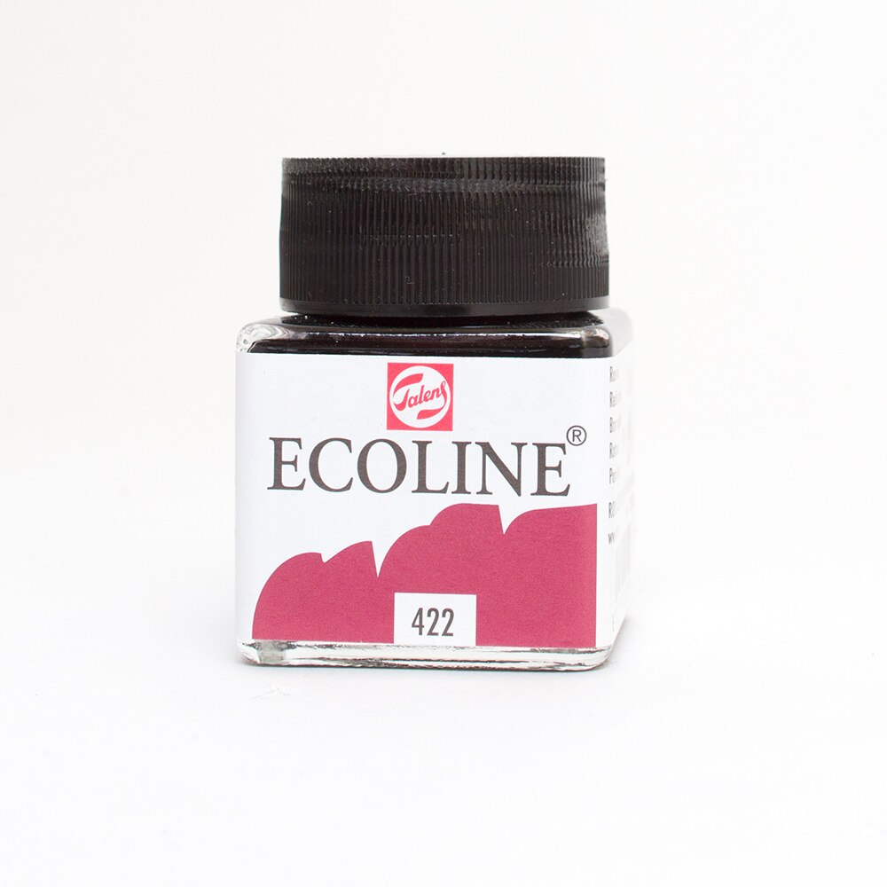 Ecoline, Liquid, Watercolor, 30ml, Jar, Red Brown